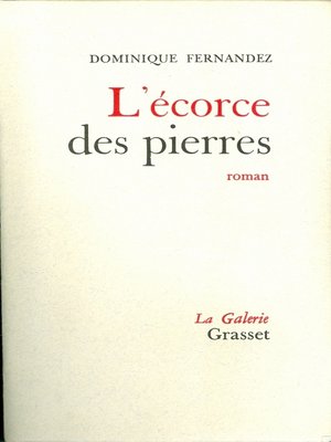 cover image of L'écorce des pierres